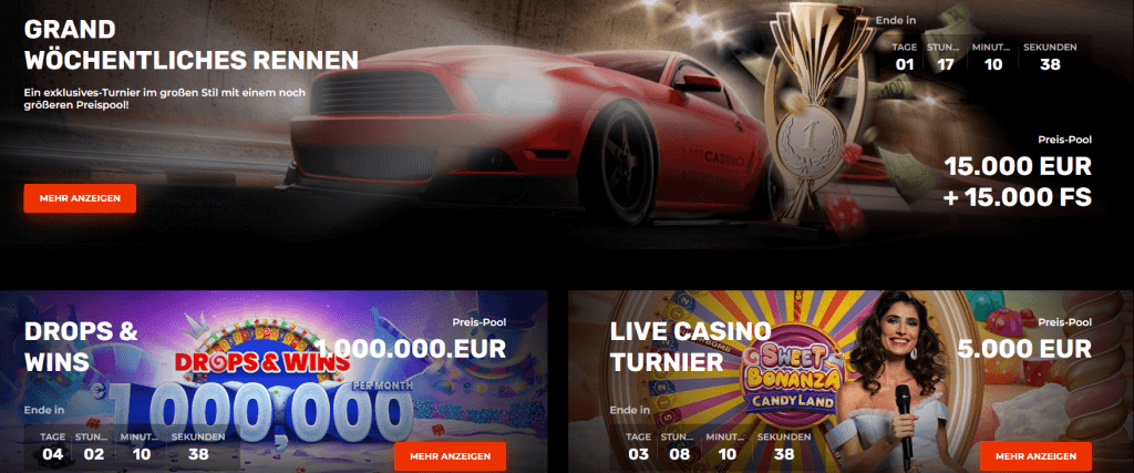 N1 Casino Tournaments and Races