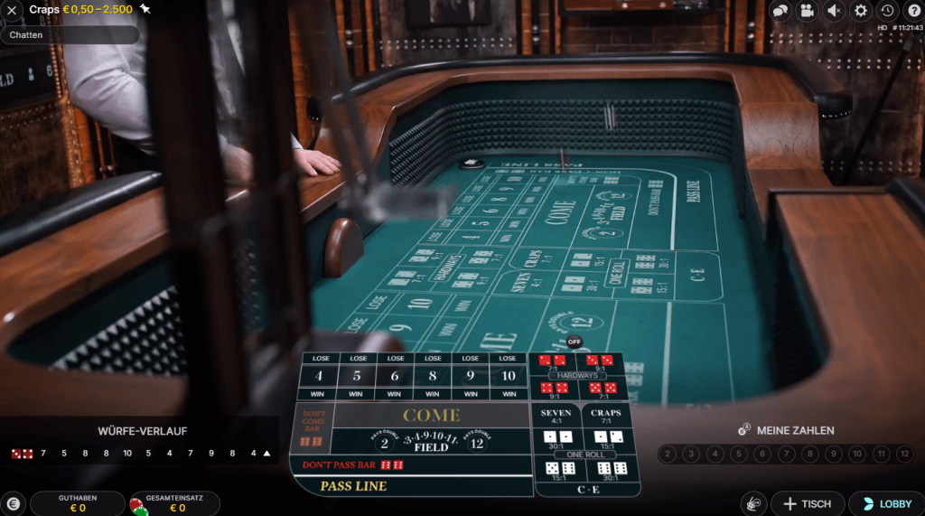 First Person Craps