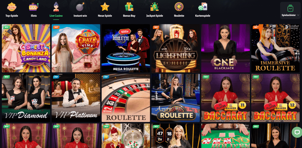 Slothunter Live Casino