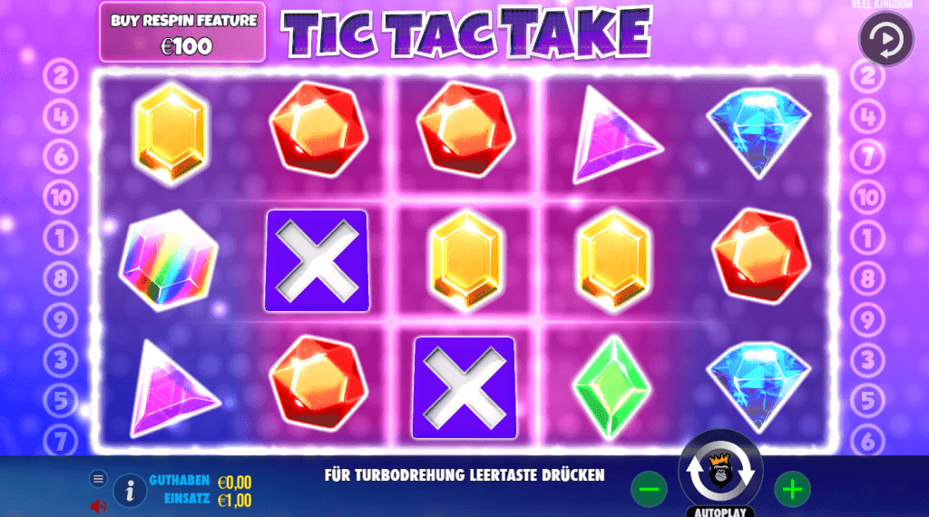 Tic Tac Take Slot
