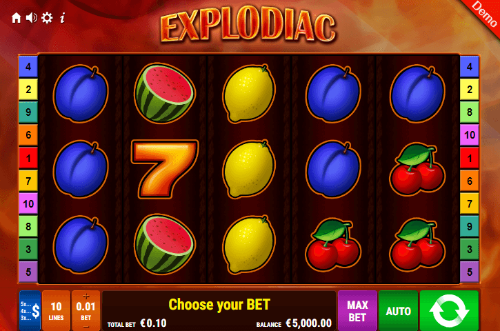 Explodiac Slot