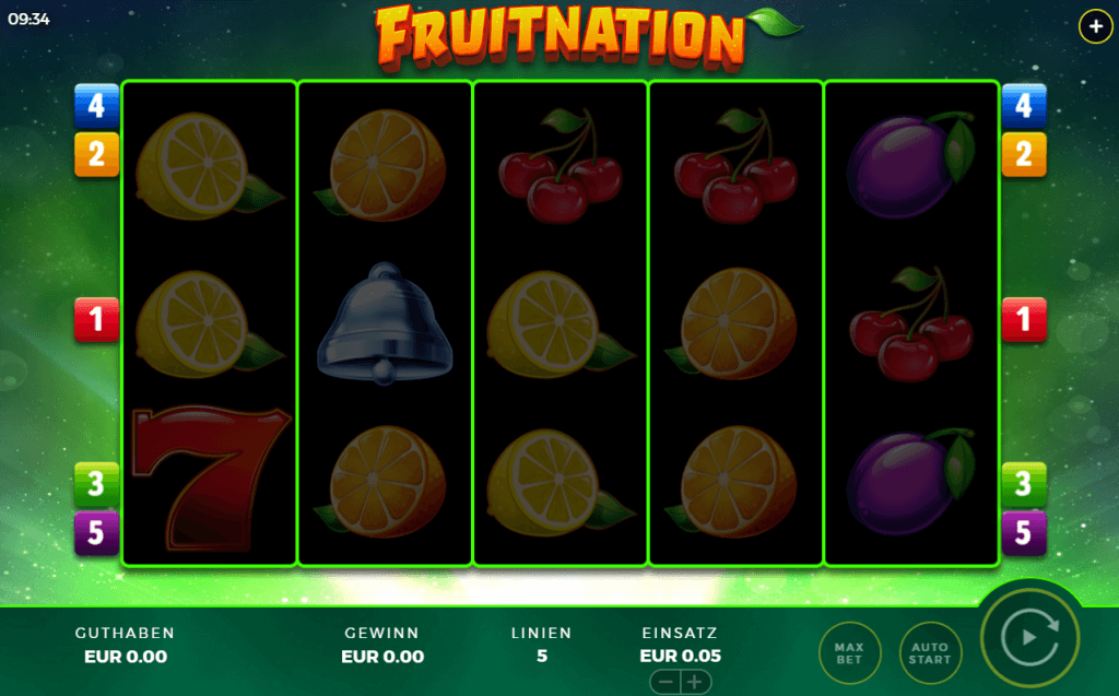 Fruitnation Slot