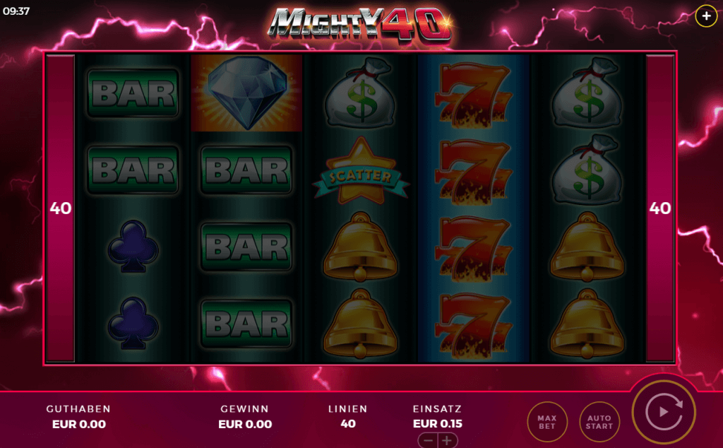 Mighty 40 Slot